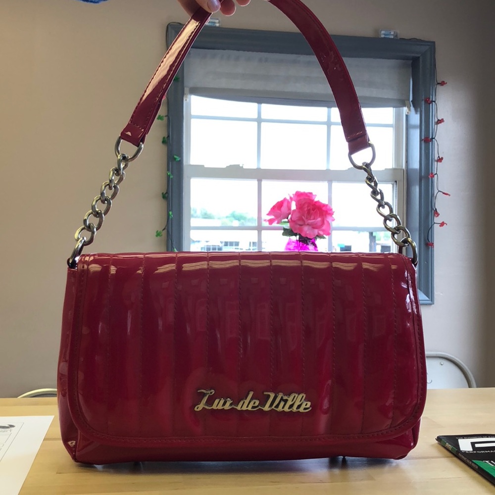 Red Lux de Ville purse ✨rockabilly, pinup✨